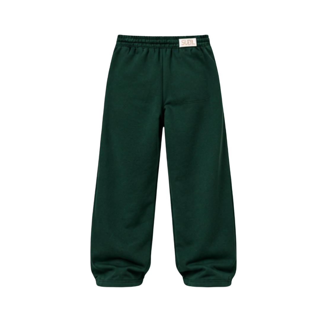 SUDL Universal Green Sweatpants back view